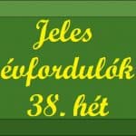 Évfordulók