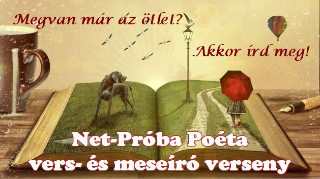 Jelentkezz NET-PRÓBA Poéta versenyre