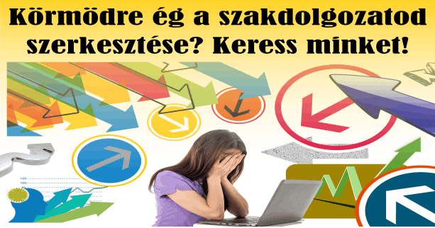 Szakdolgozatok szerkesztése