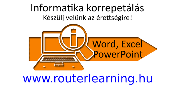 Word, Excel, PowerPoint érettségi korrepetálás