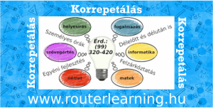 Korrepetálások, felvételi előkészítés