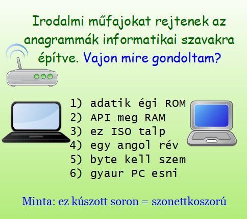 Anagrammák szeptember elsejére – megoldások