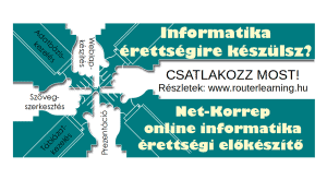 Informatika érettségi előkészítő