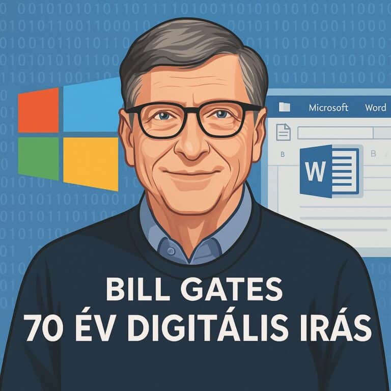 Bill Gates 70 éves – Hogyan formálta a Microsoft a nyelvhasználatunkat?