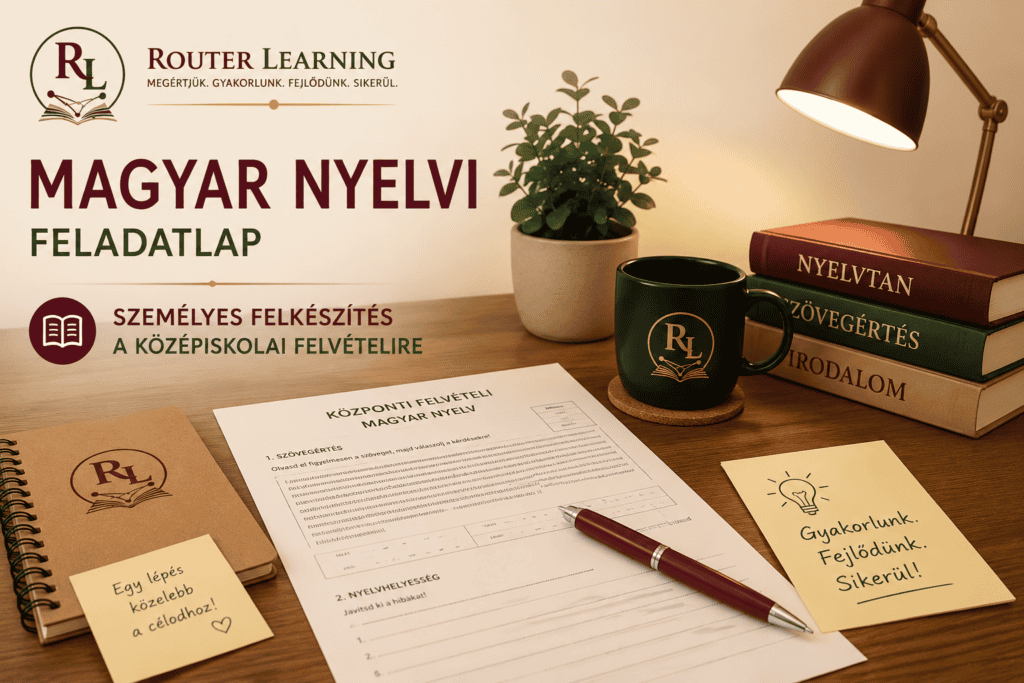 Személyes magyar nyelvi felvételi felkészítés középiskolai felvételire